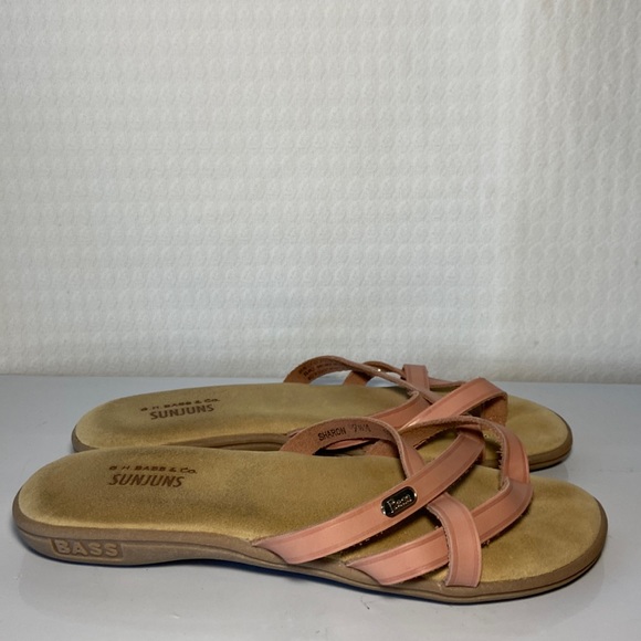 G.H. Bass & Co. Shoes Gh Bass Co Sunjuns Sharon Dusty Pink Leather Sandals Poshmark